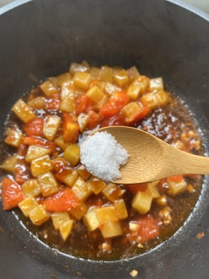 超开胃的番茄土豆肥牛汤‼️下米饭无敌了的做法 步骤6