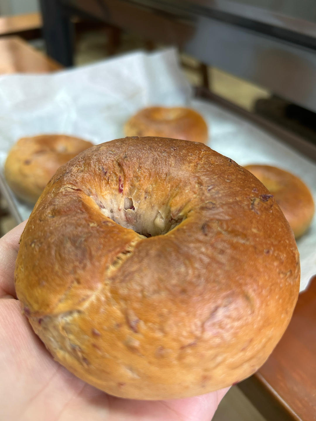 隔夜发酵玫瑰贝果🥯