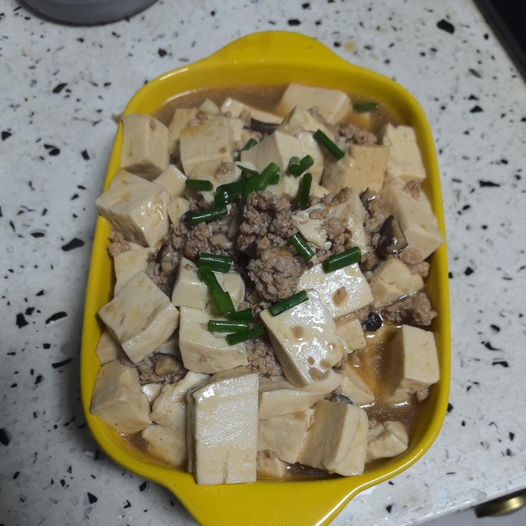 肉末嫩豆腐｜嫩滑口感爽口！这道快手菜超级下饭！！（减脂少油版）