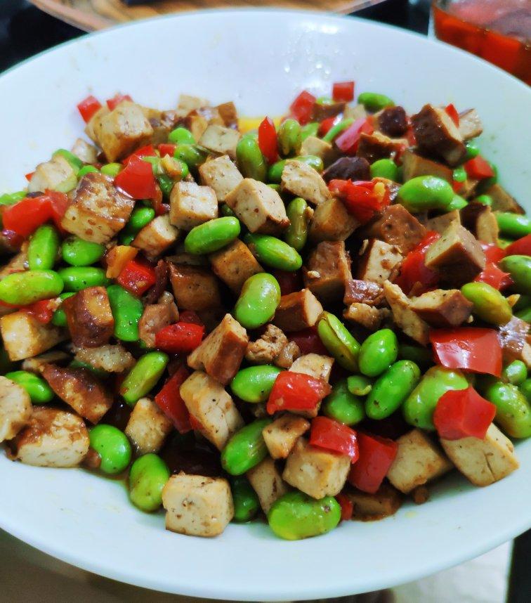 cmij做的肉末毛豆炒香干