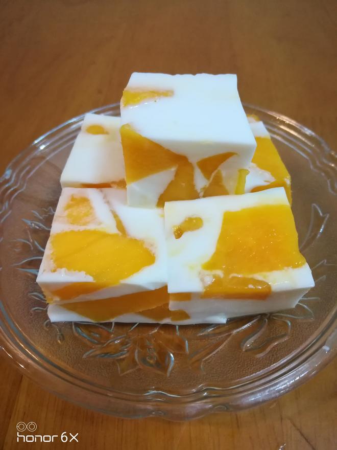 清新小甜点——椰奶芒果冻的做法