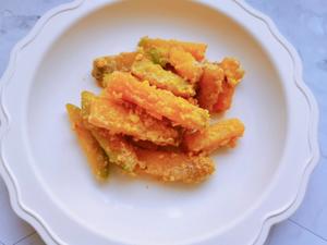 软糯香甜超可口的蛋黄焗南瓜的做法 步骤4