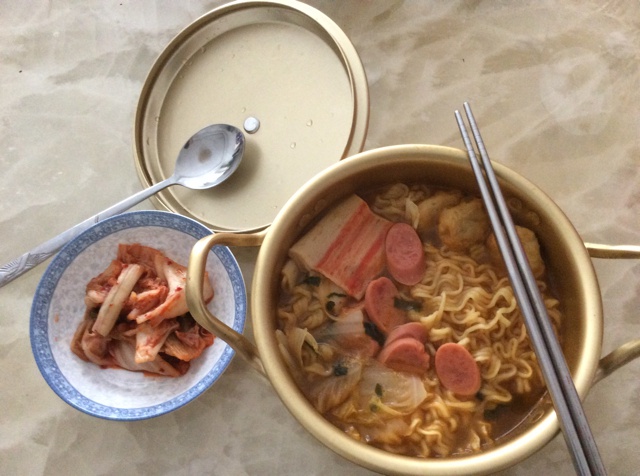 韩国辣酱汤面（辛拉面）