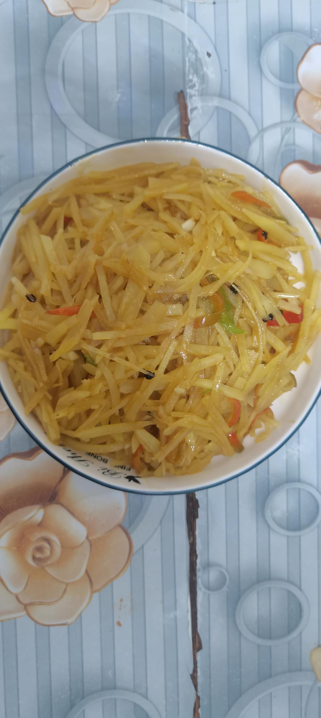 青椒土豆丝