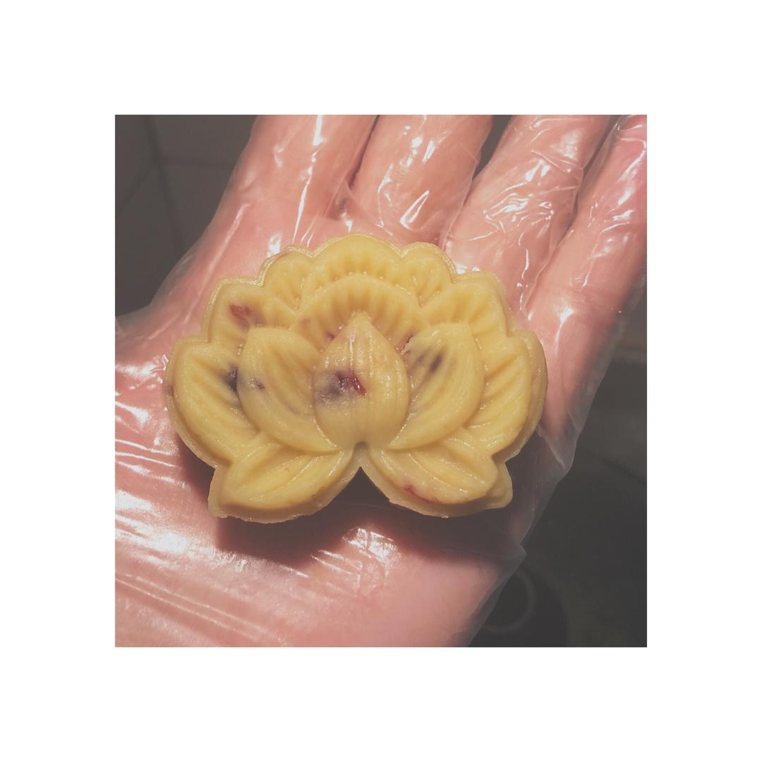 蔓越莓绿豆糕
