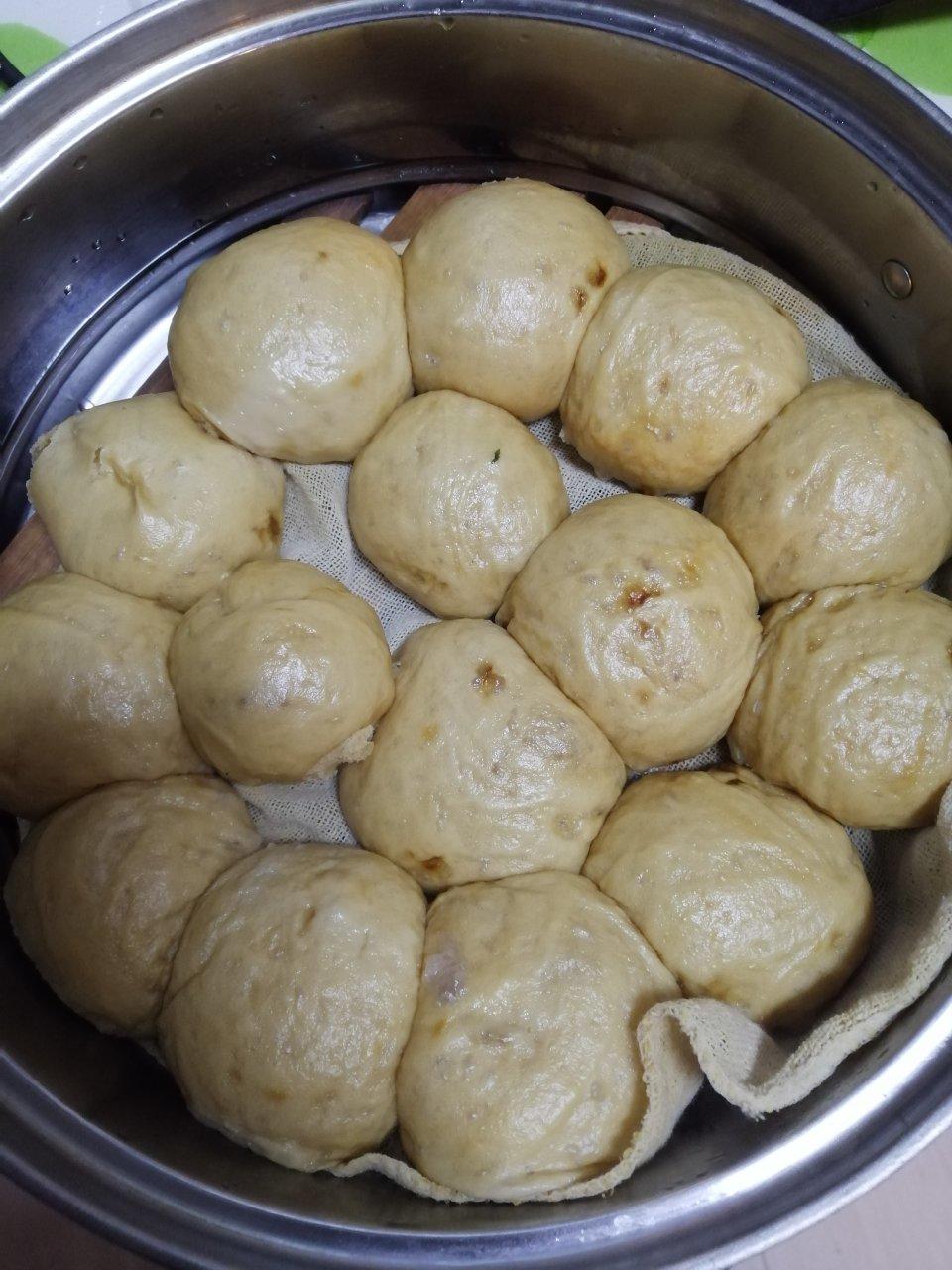 红糖红枣馒头，甜不腻人，补血益气