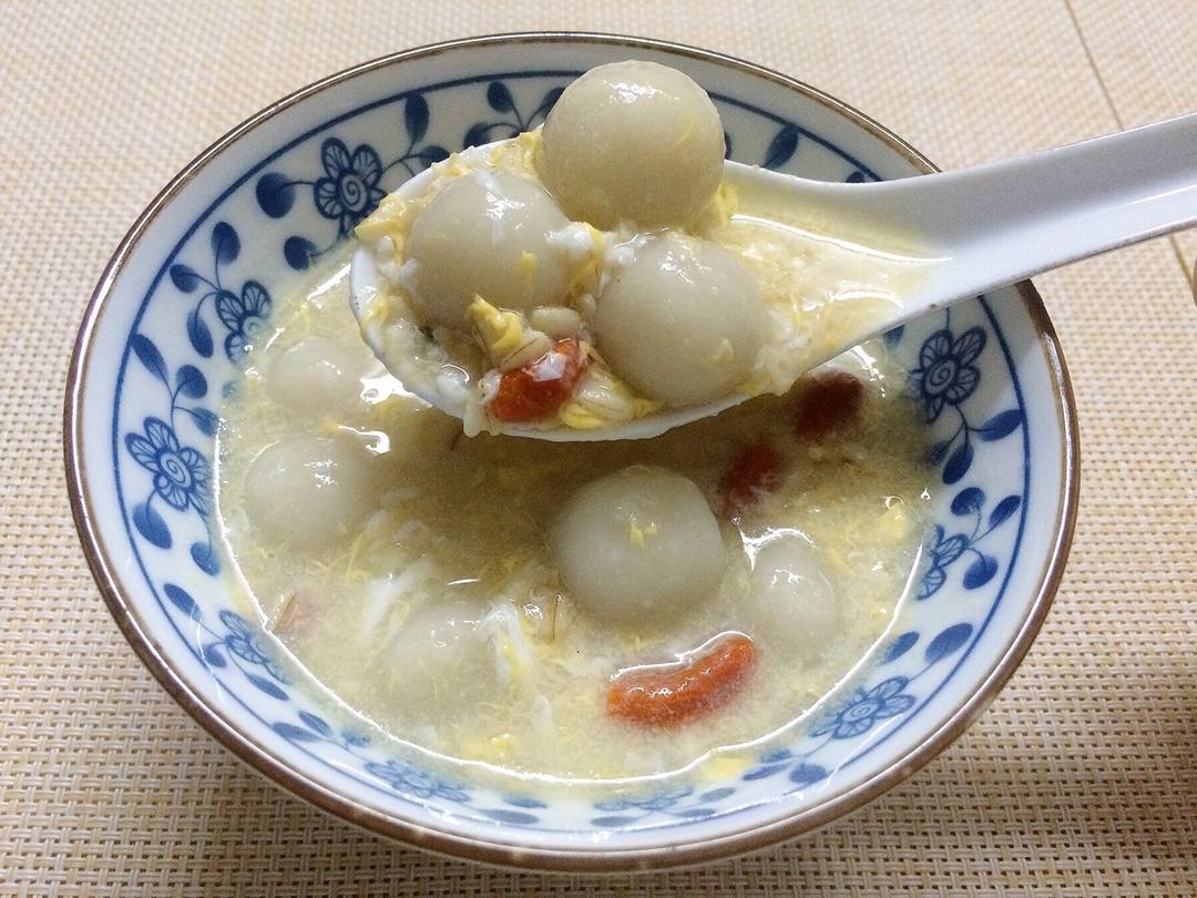 蛋花酒酿圆子