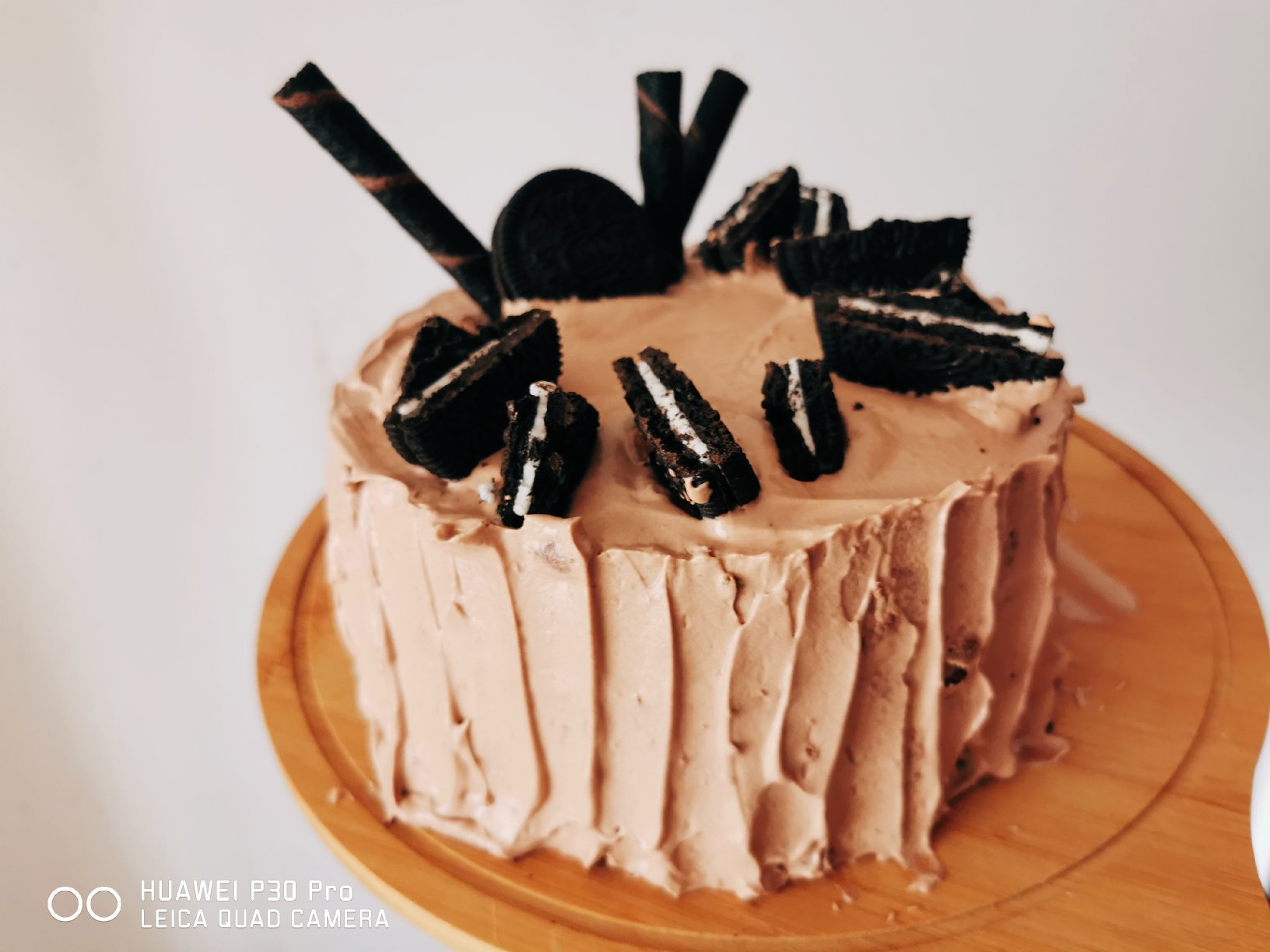 巧克力奶油蛋糕/巧克力奶油的操作手法。/「戚风及其衍生」烘焙视频蛋糕篇2
