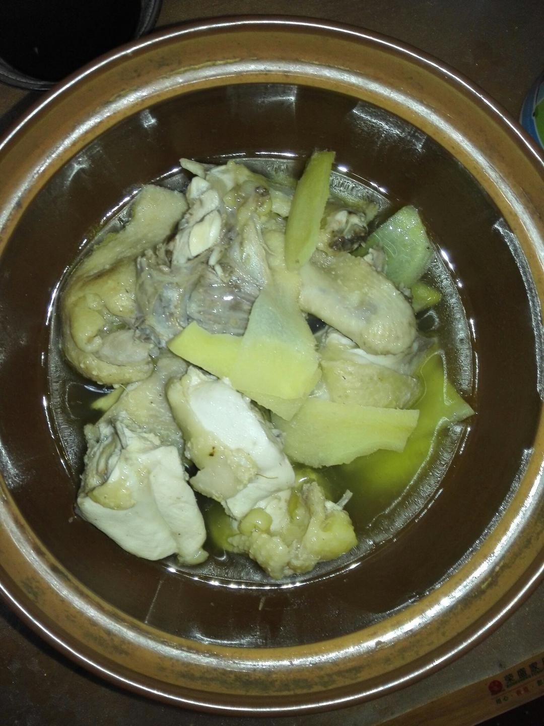 客家姜酒炒鸡汤