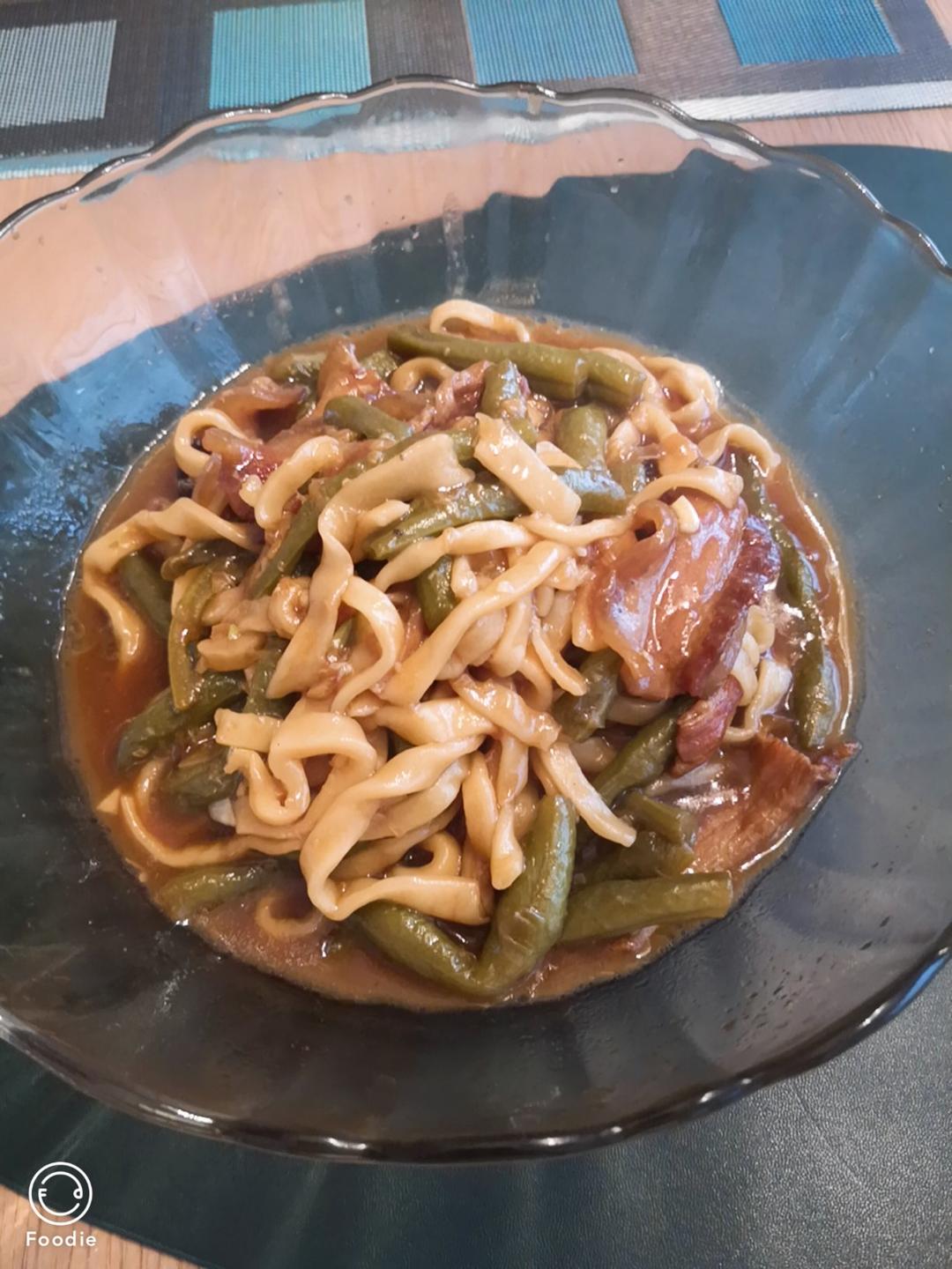 豆角焖面