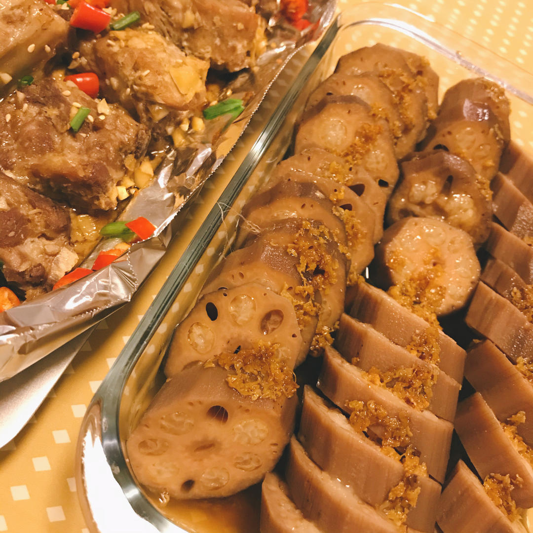 【曼食慢语】桂花红糖糯米藕