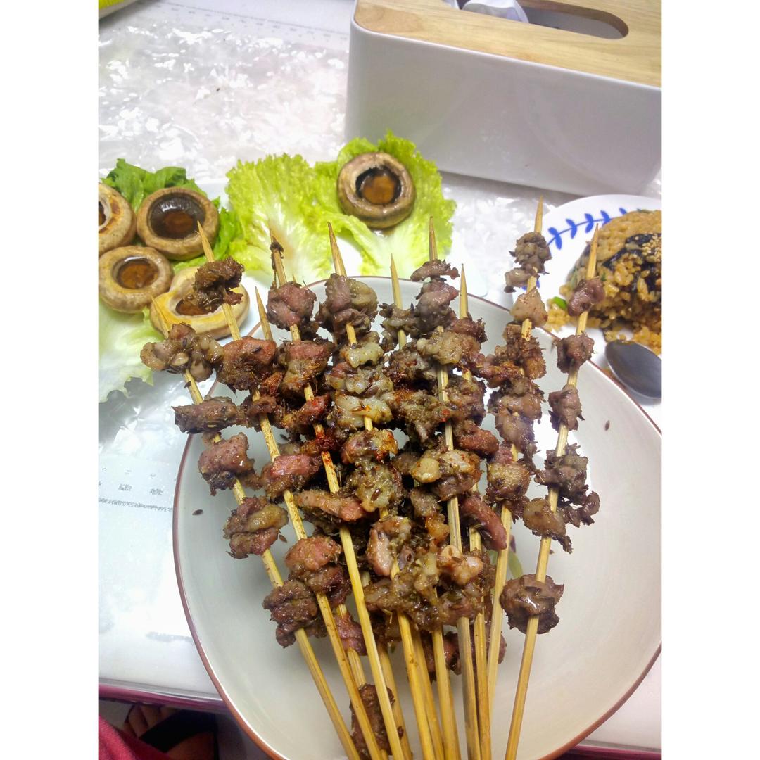 烤箱版新疆羊肉串