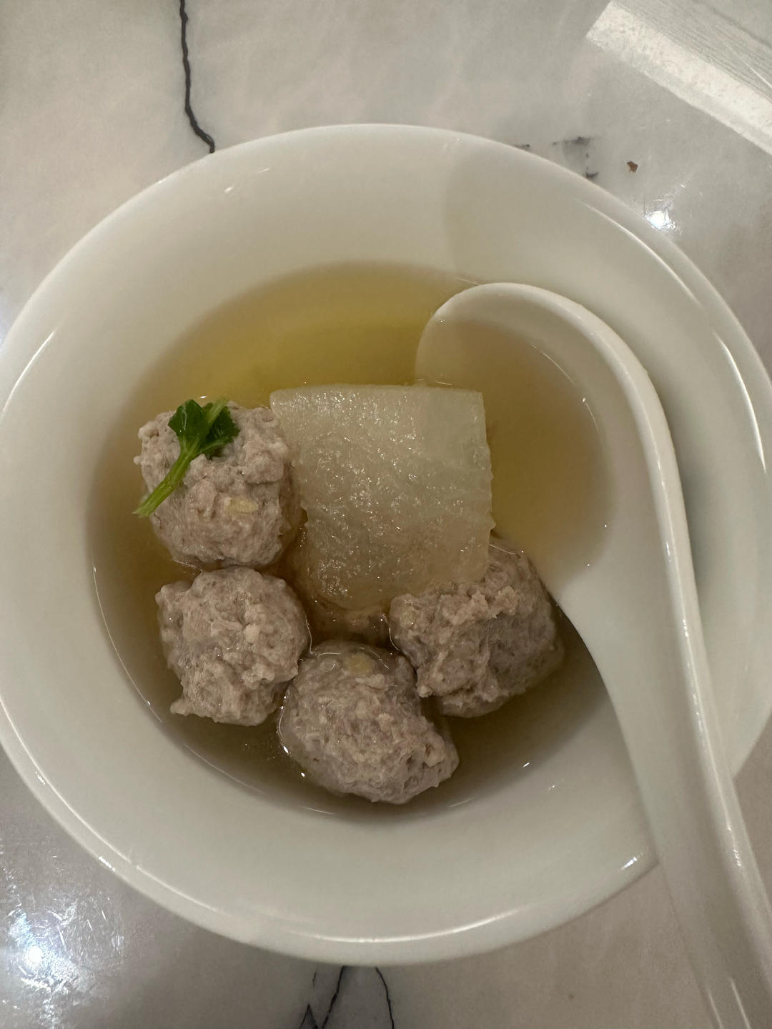 巨鲜美的冬瓜丸子汤