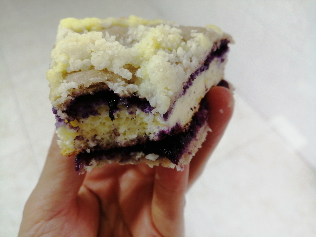 蓝莓城堡蛋糕面包（超低卡）