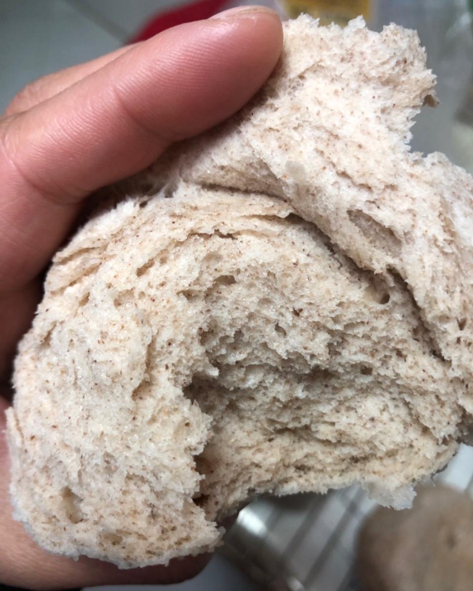 奶香黑麦炝面馒头