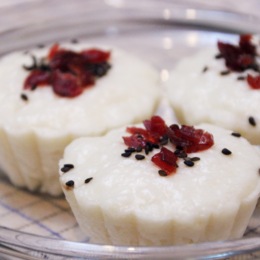 闪闪闪ricy做的牛奶蒸米糕