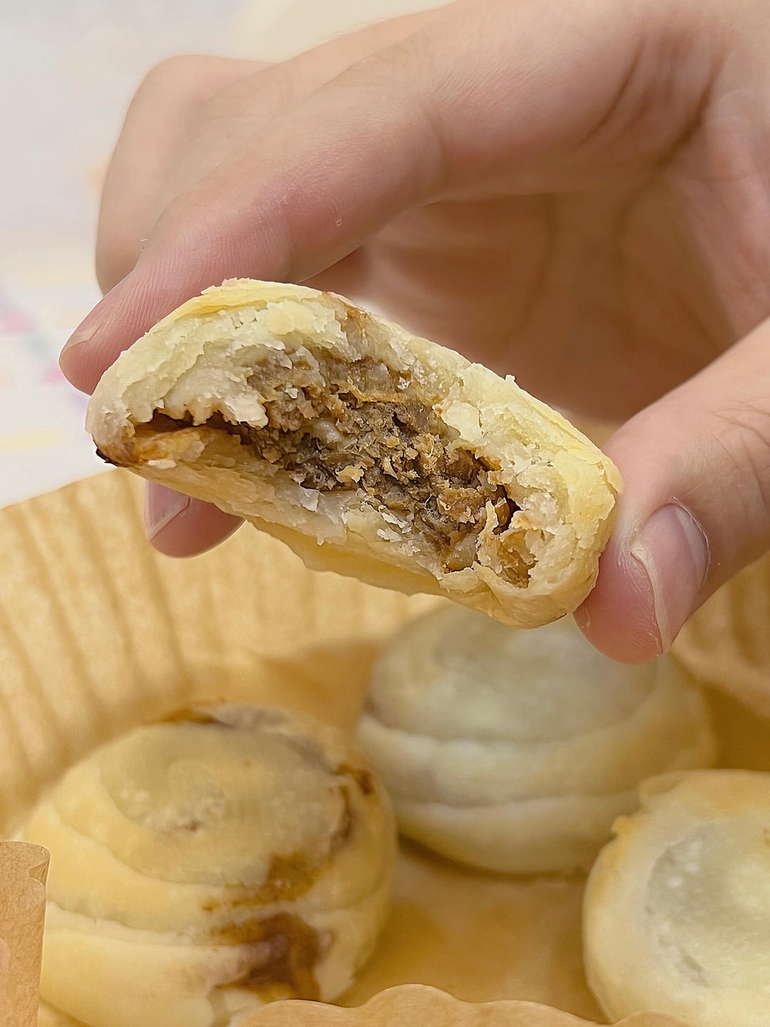 【鲜肉月饼】秋天的第一颗月饼，一口爆汁，酥香掉渣！