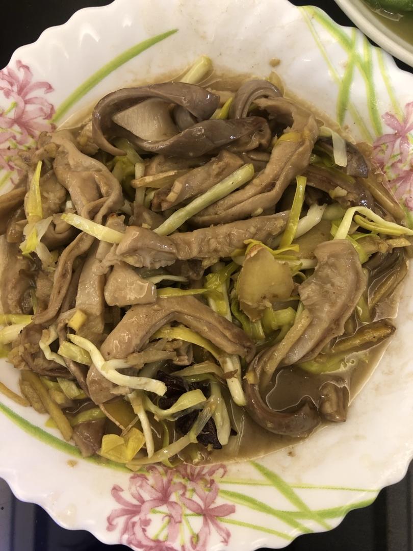 guowenying做的【曼食慢语】生姜炒猪肚