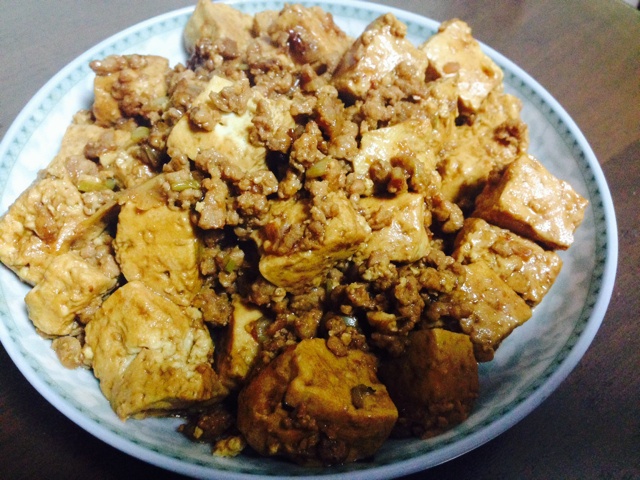 家常红烧肉末豆腐