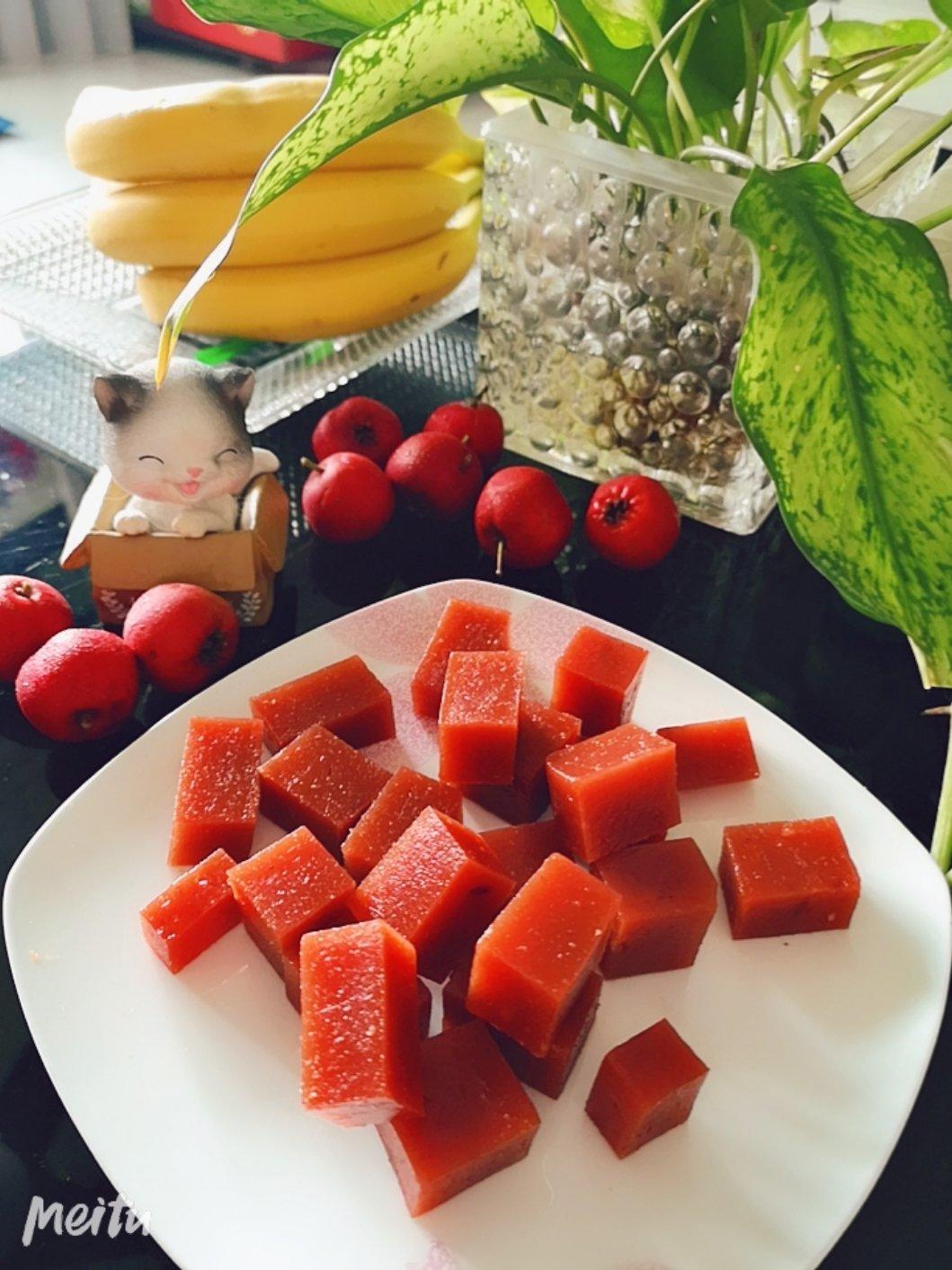 山楂糕－山楂酱（附果丹皮做法）