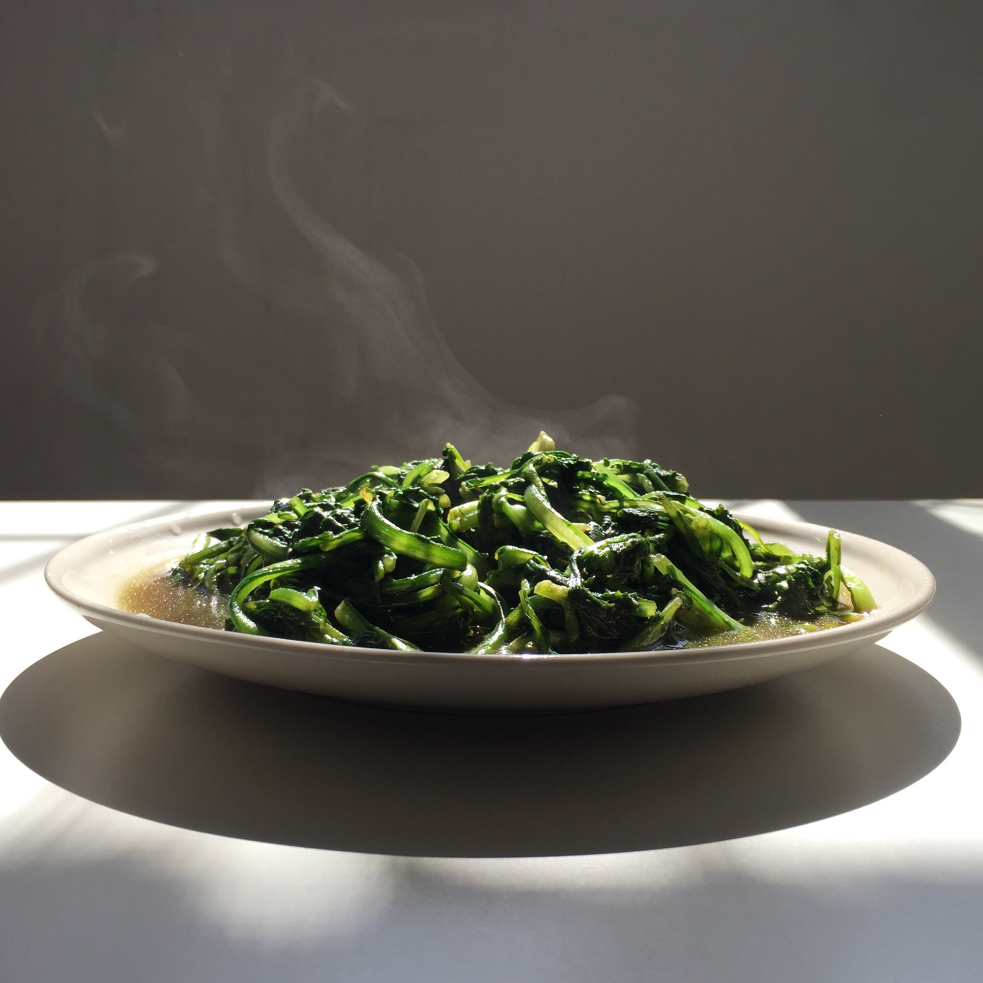 清炒茼蒿