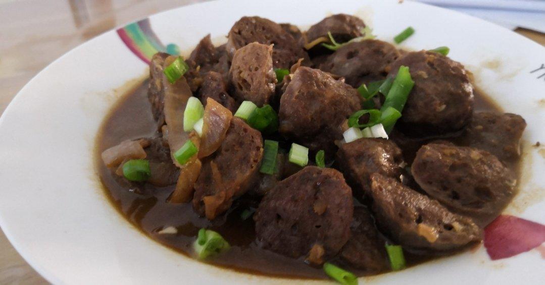 炒牛肉丸