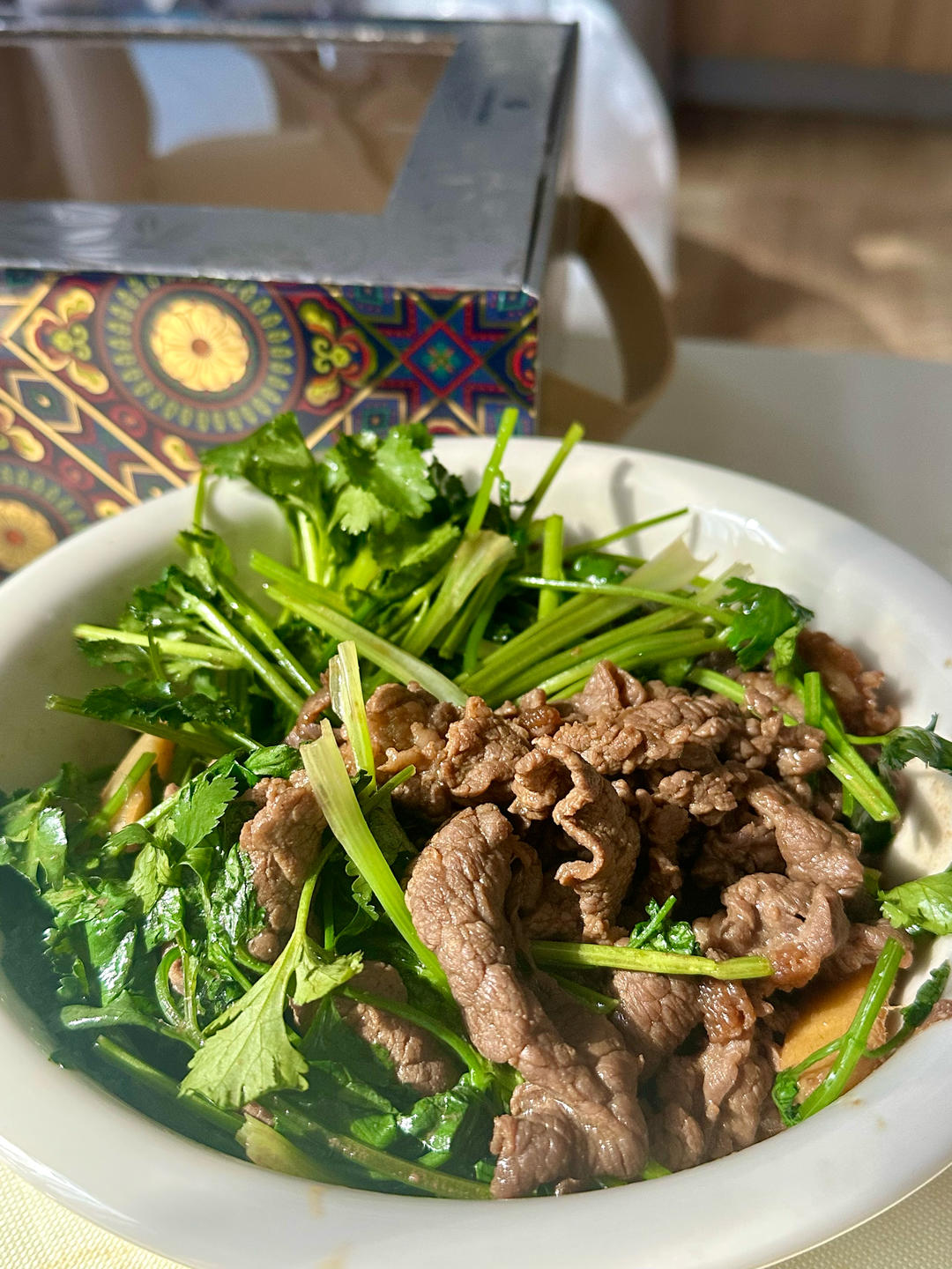 香菜牛肉