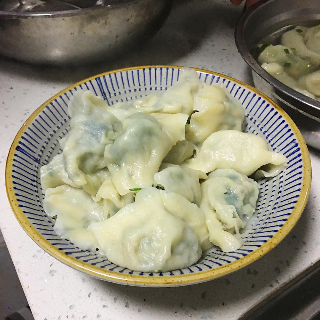 经典的韭菜鸡蛋馅儿饺子 怎么吃都不会腻