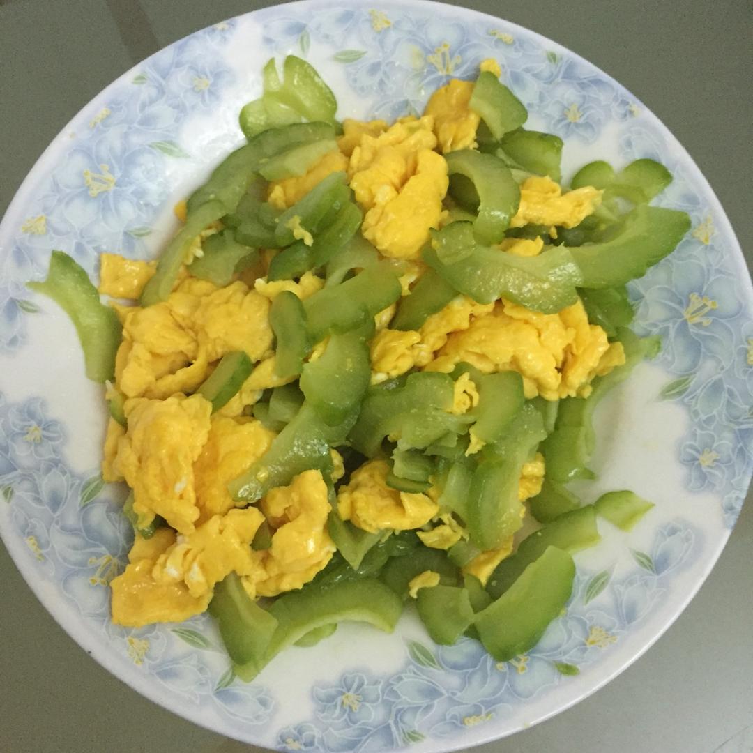 苦瓜炒蛋