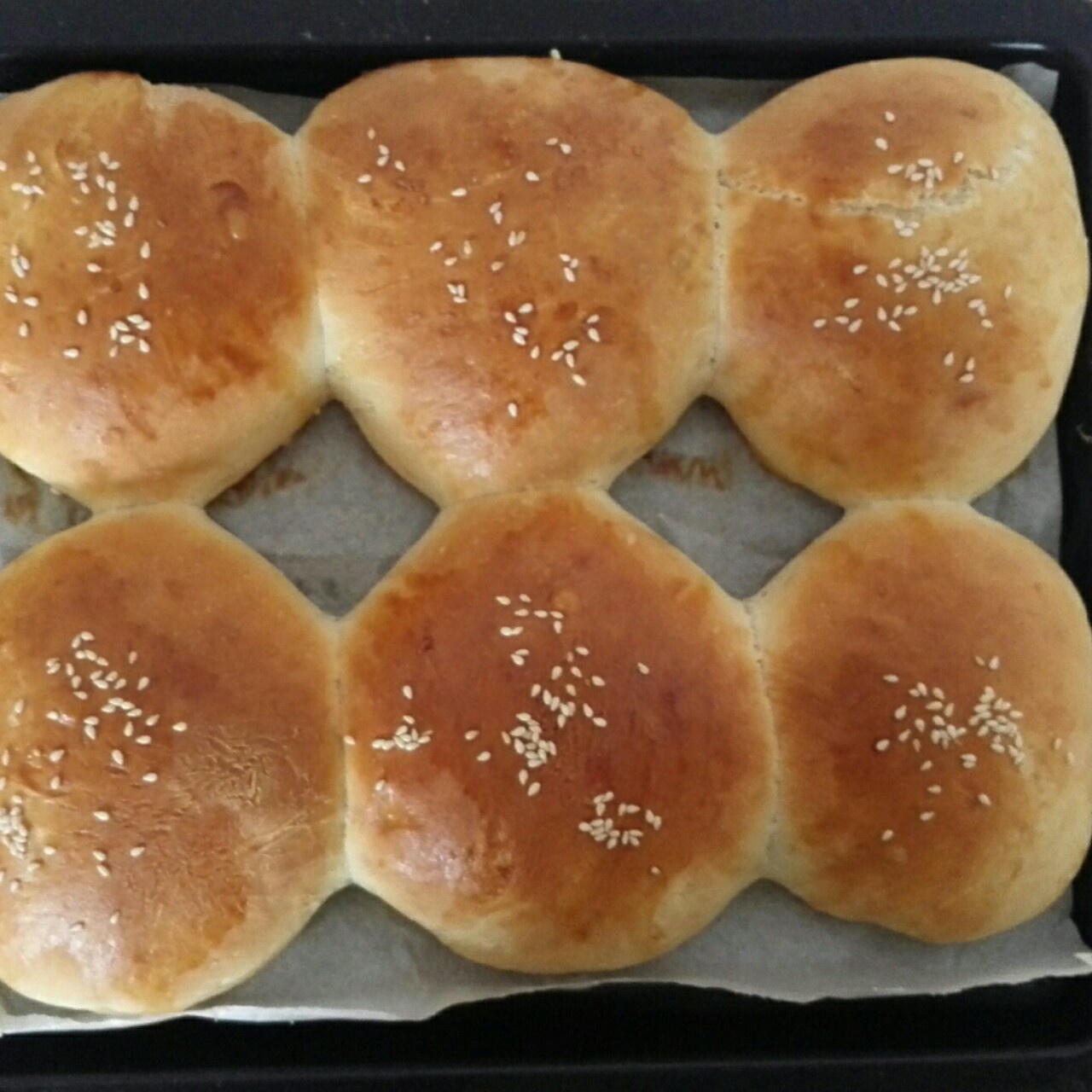 简单免揉——松软汉堡胚