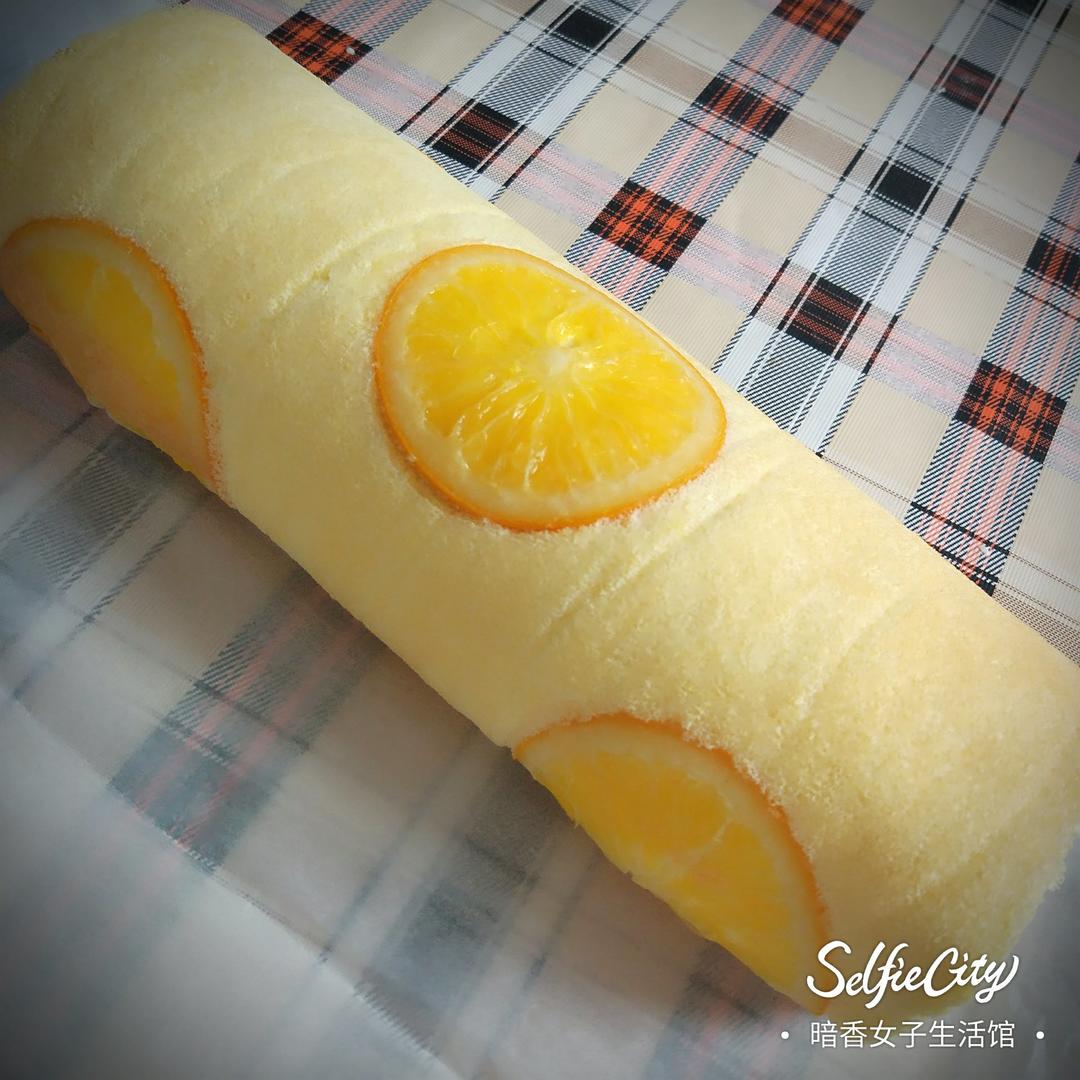 橙香蛋糕卷
