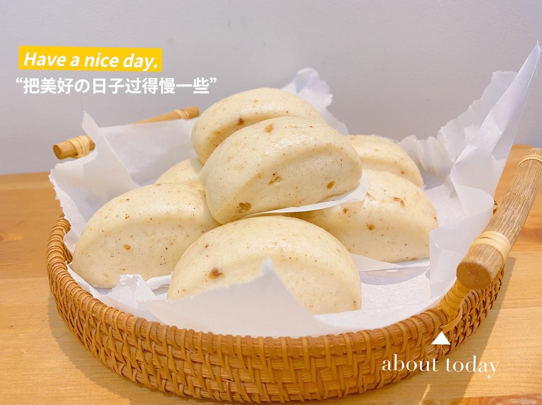 枣泥牛奶馒头［一发］