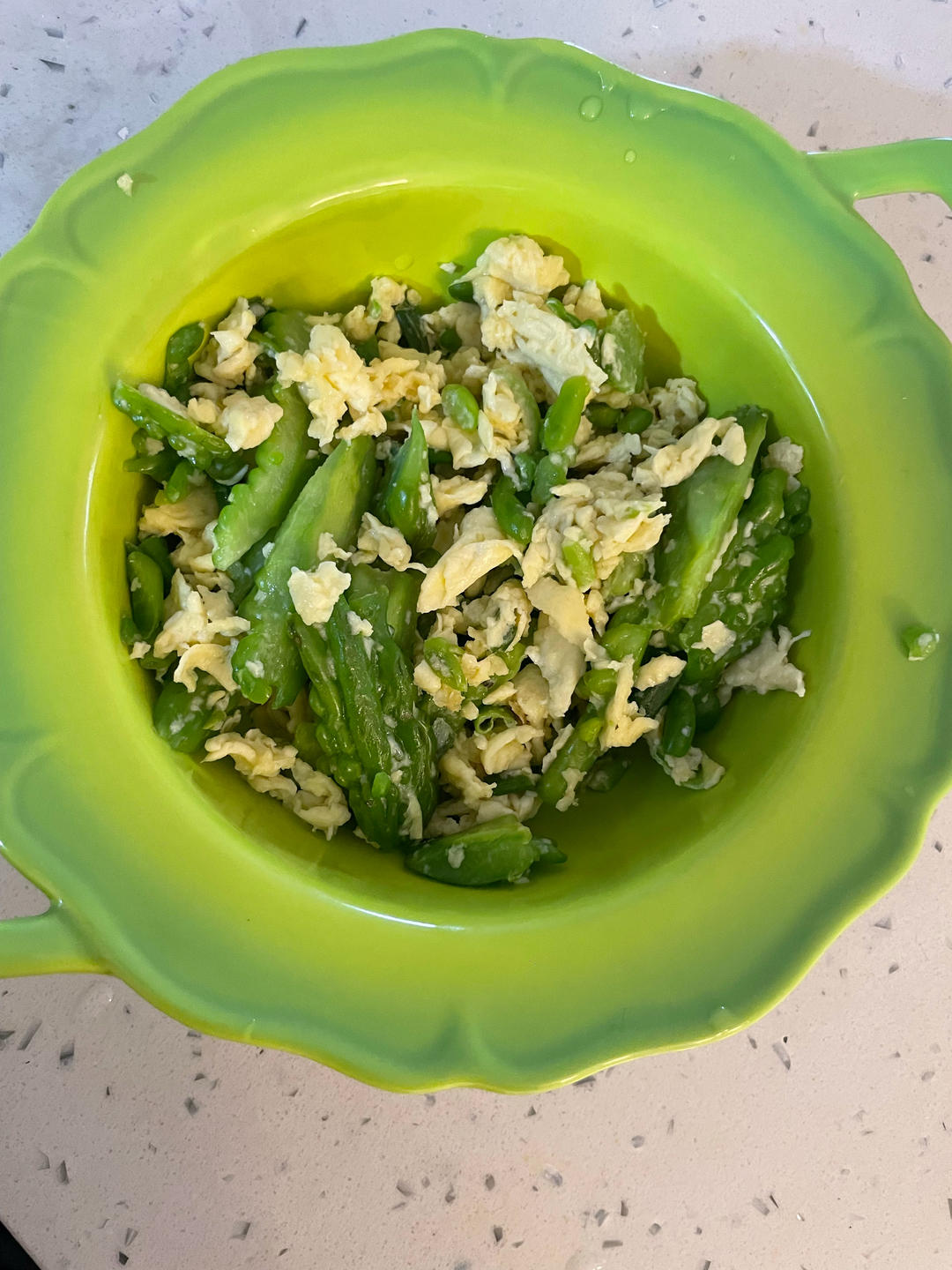 苦瓜炒蛋（清火菜）