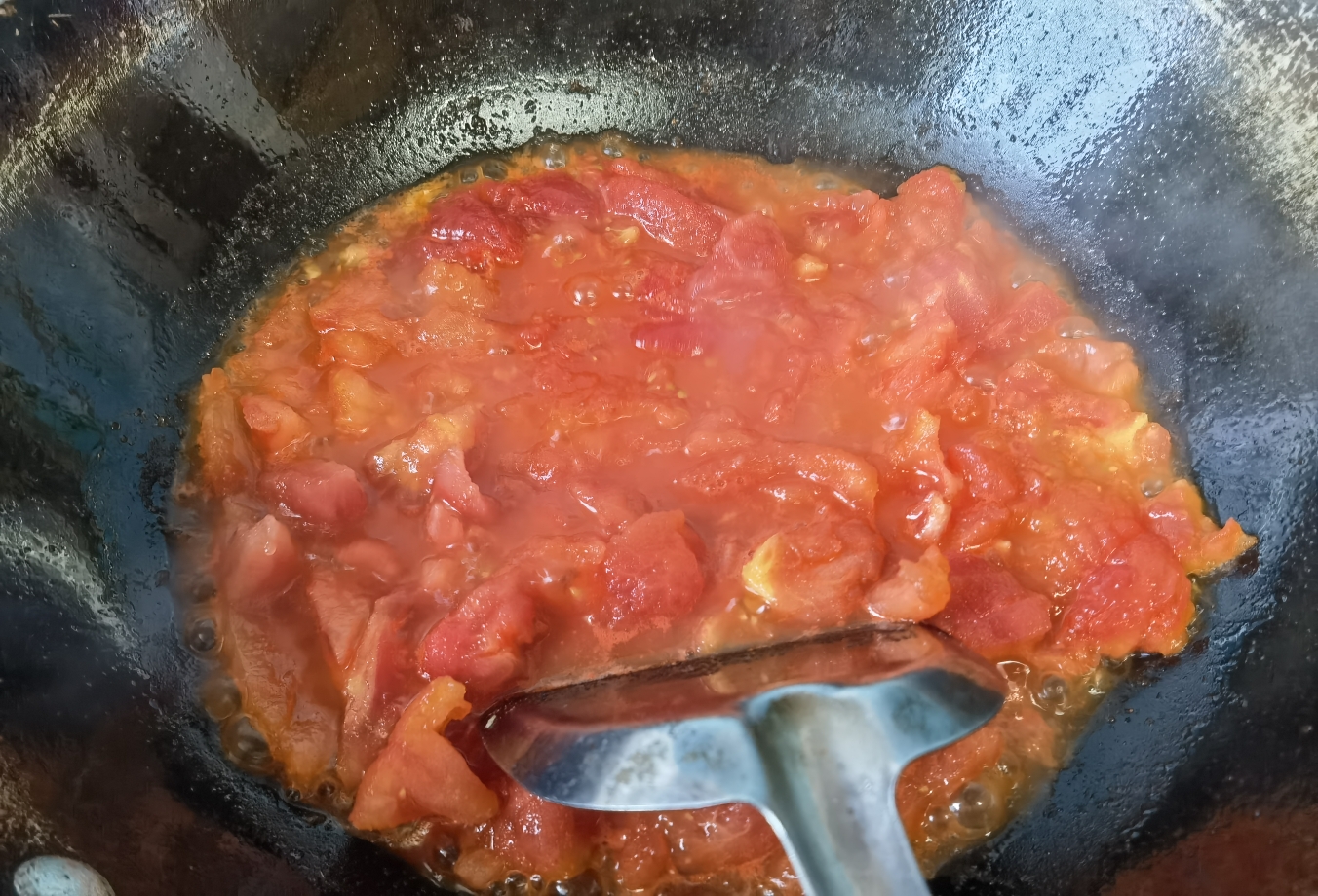 夏日开胃番茄剪刀面的做法 步骤9