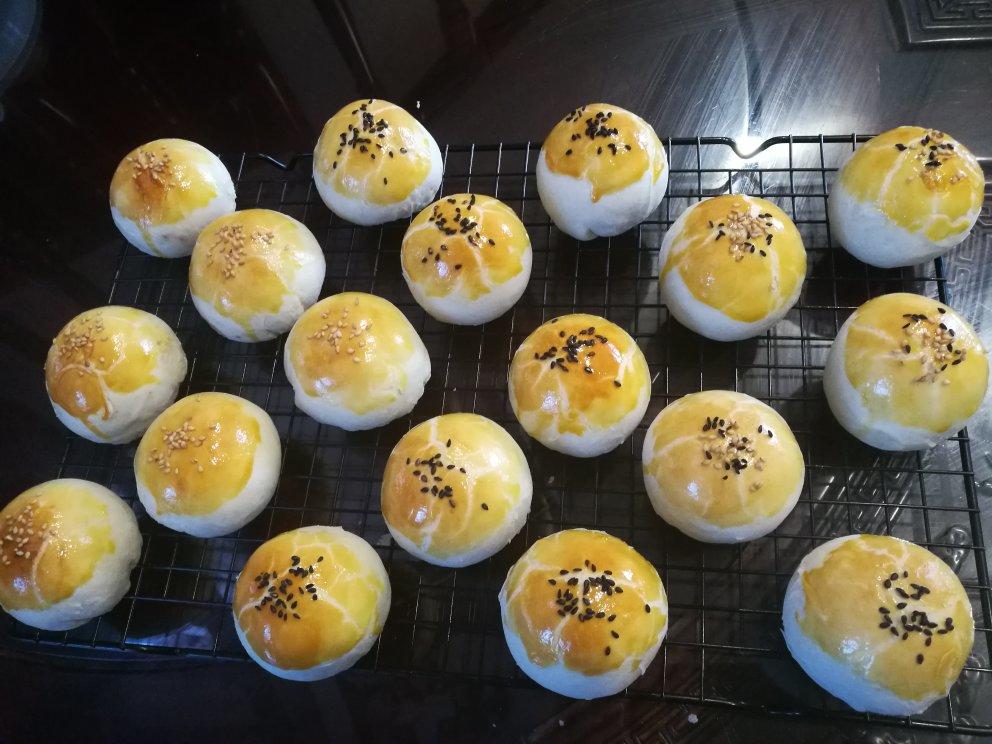 桃子_slng做的中式点心蛋黄酥