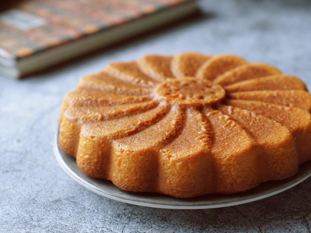 花见烘焙Hanami——柠檬香草玛格丽特蛋糕（CakeLand花朵型玛格丽特蛋糕模具食谱）