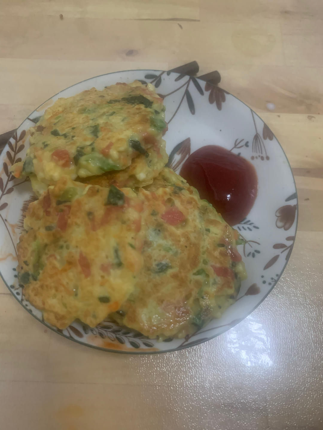 抗老食谱-蔬菜豆腐饼