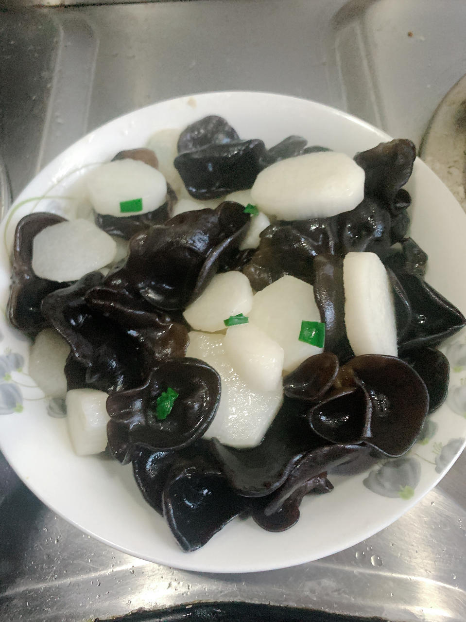 清炒山药木耳