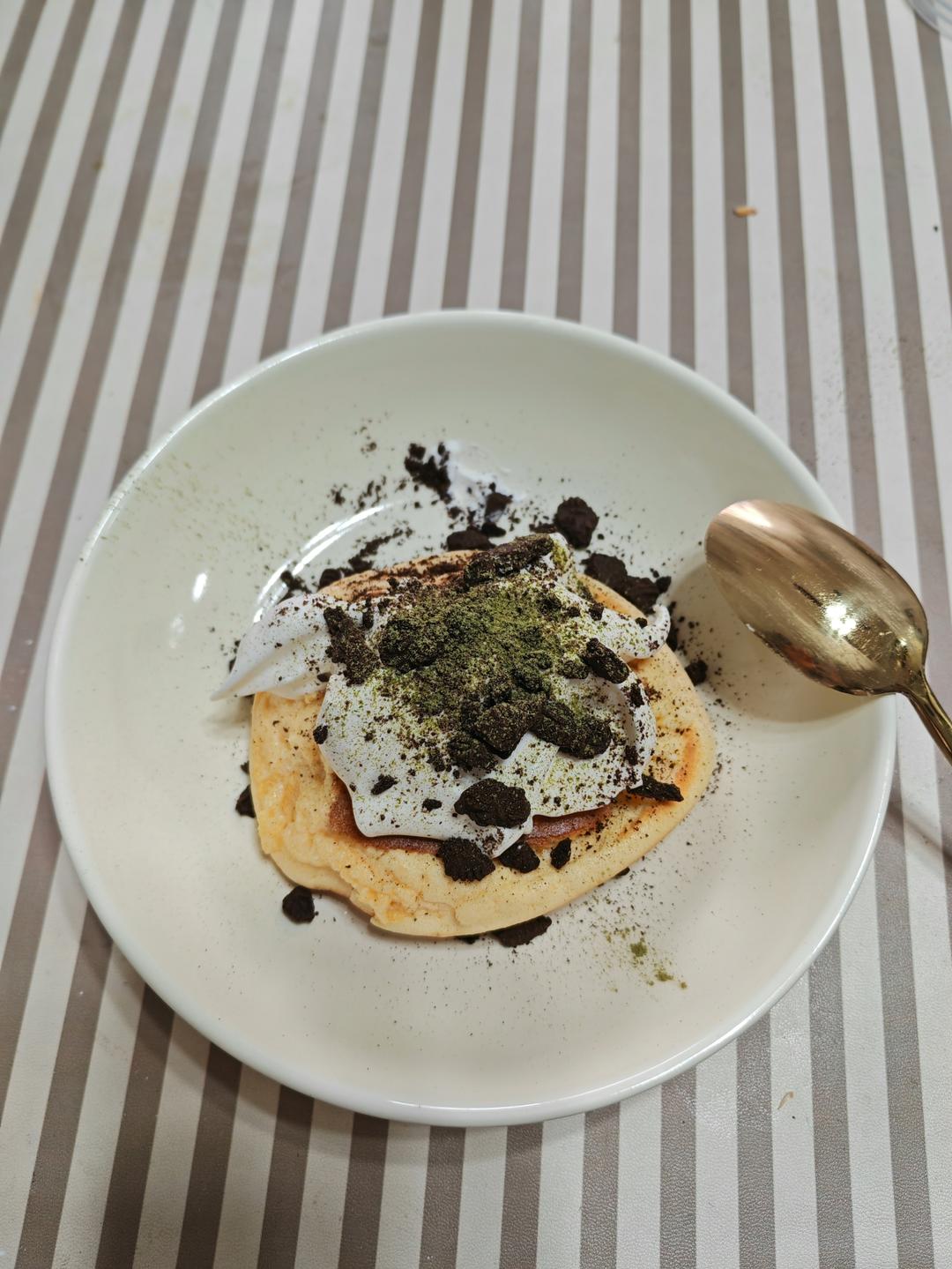 10分钟搞定网红舒芙蕾松饼🥞超松软『步骤详细附视频』『平底锅美食』
