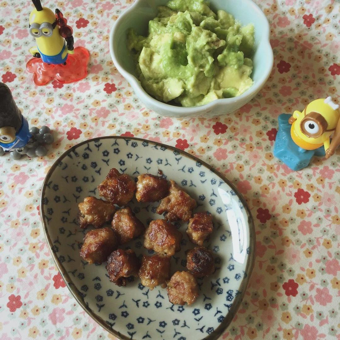 【偏离辅食系列】香煎芝士杂蔬牛肉丸的做法