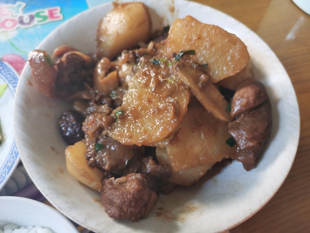 红烧羊肉萝卜煲