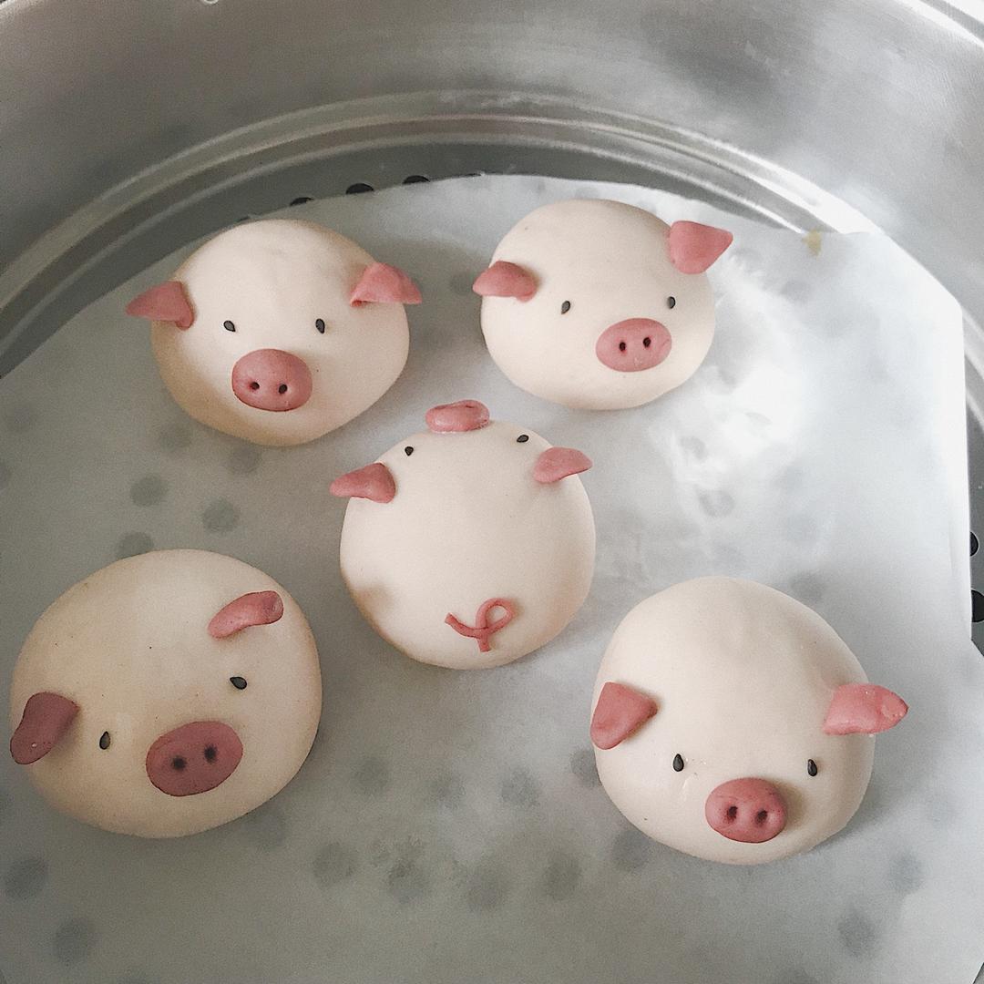 卡通馒头（粉红小猪）