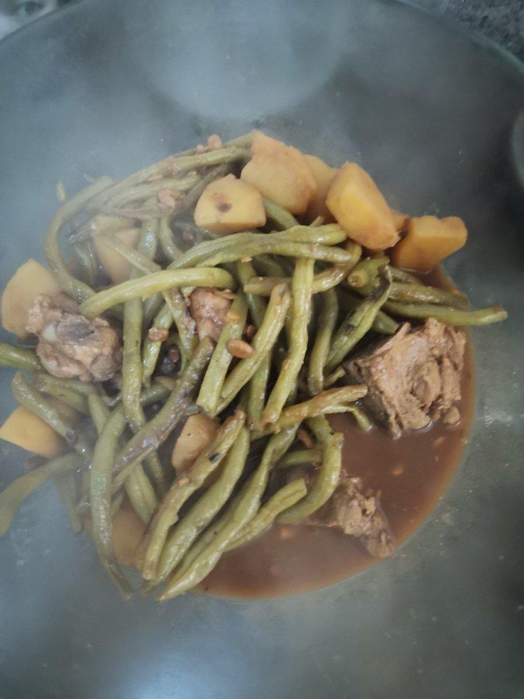 排骨炖土豆豆角