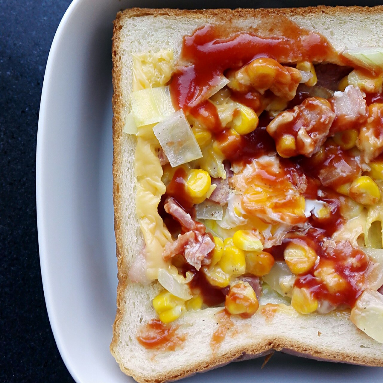 烤土司(快手早餐)