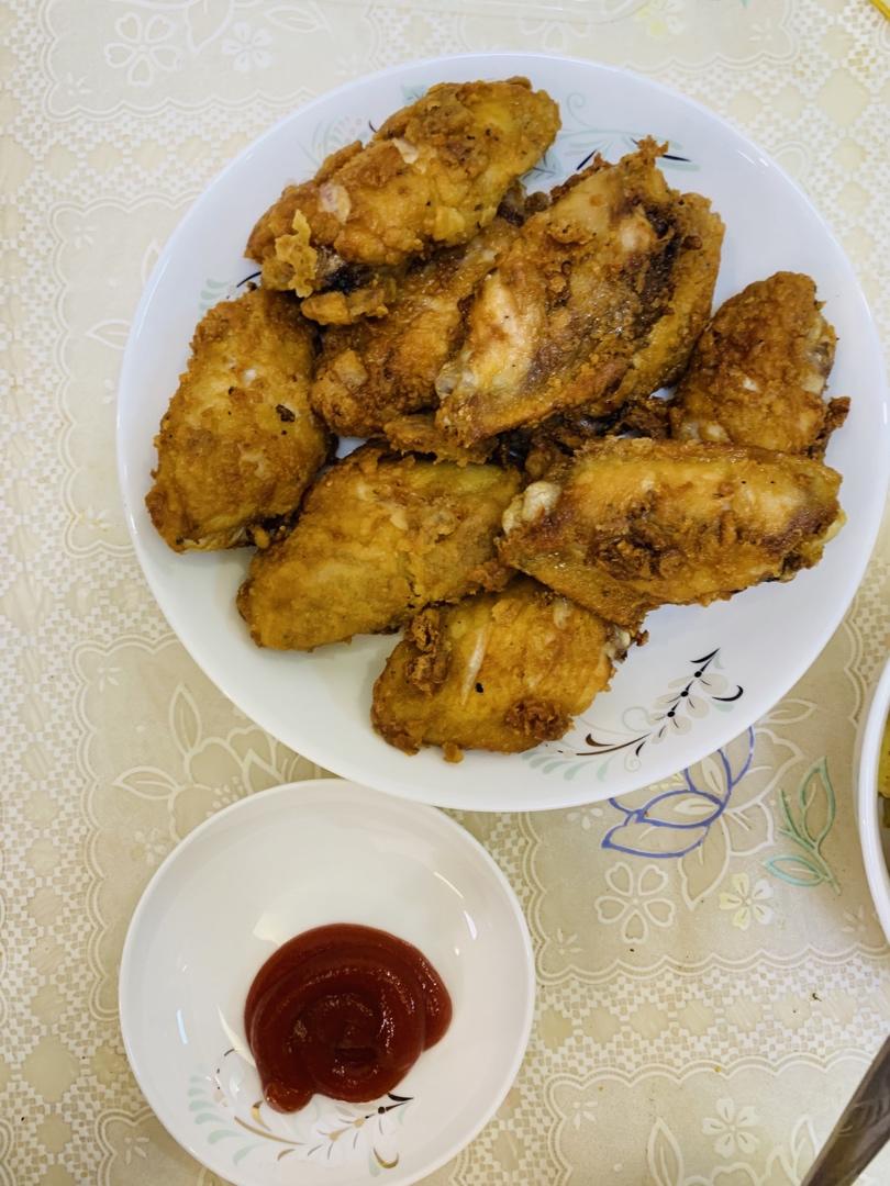 蒜香炸鸡翅