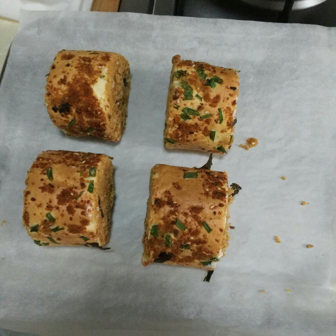 香葱肉松蛋糕卷