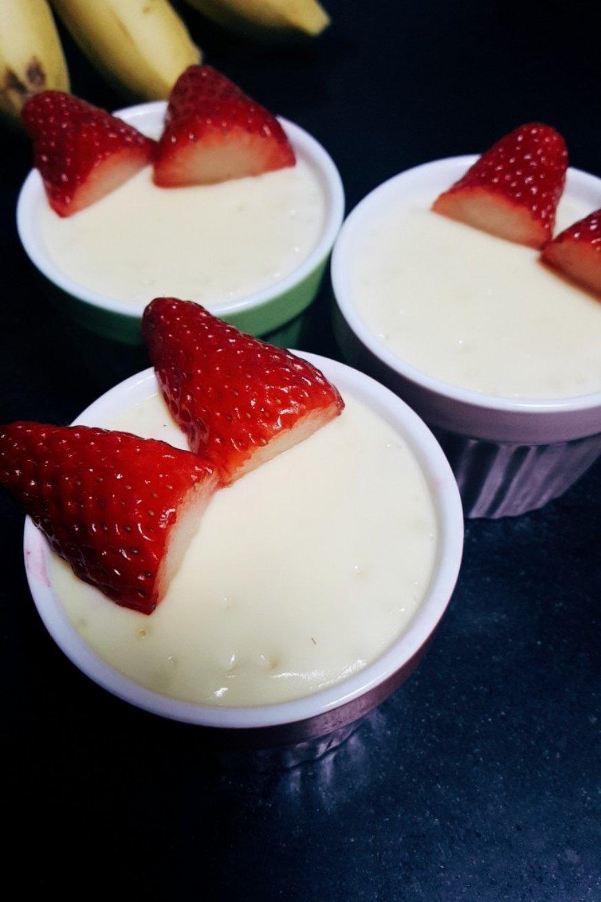★DIY草莓蛋奶布丁