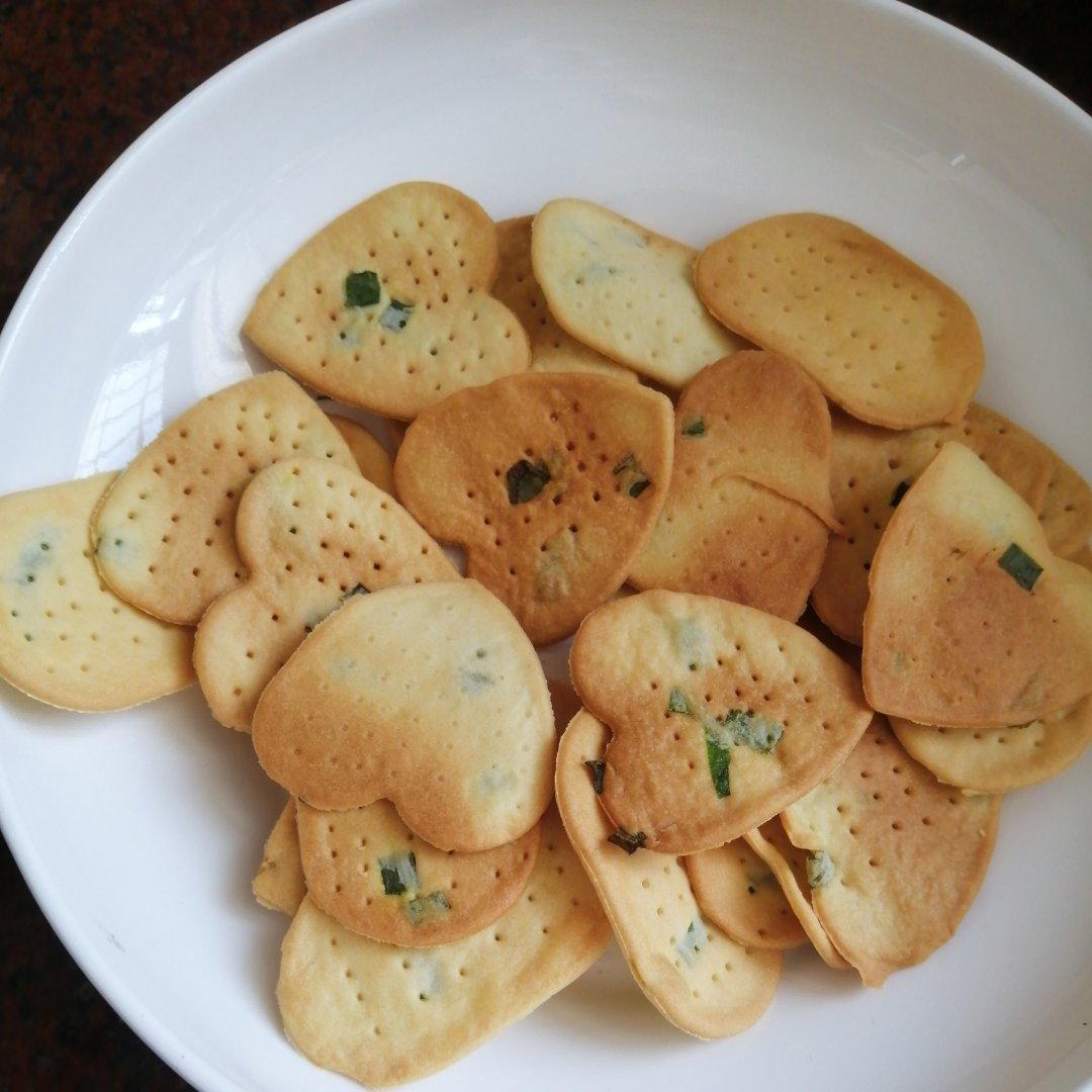 超级酥脆又美味 香葱味苏打饼干 超级简单 易上手