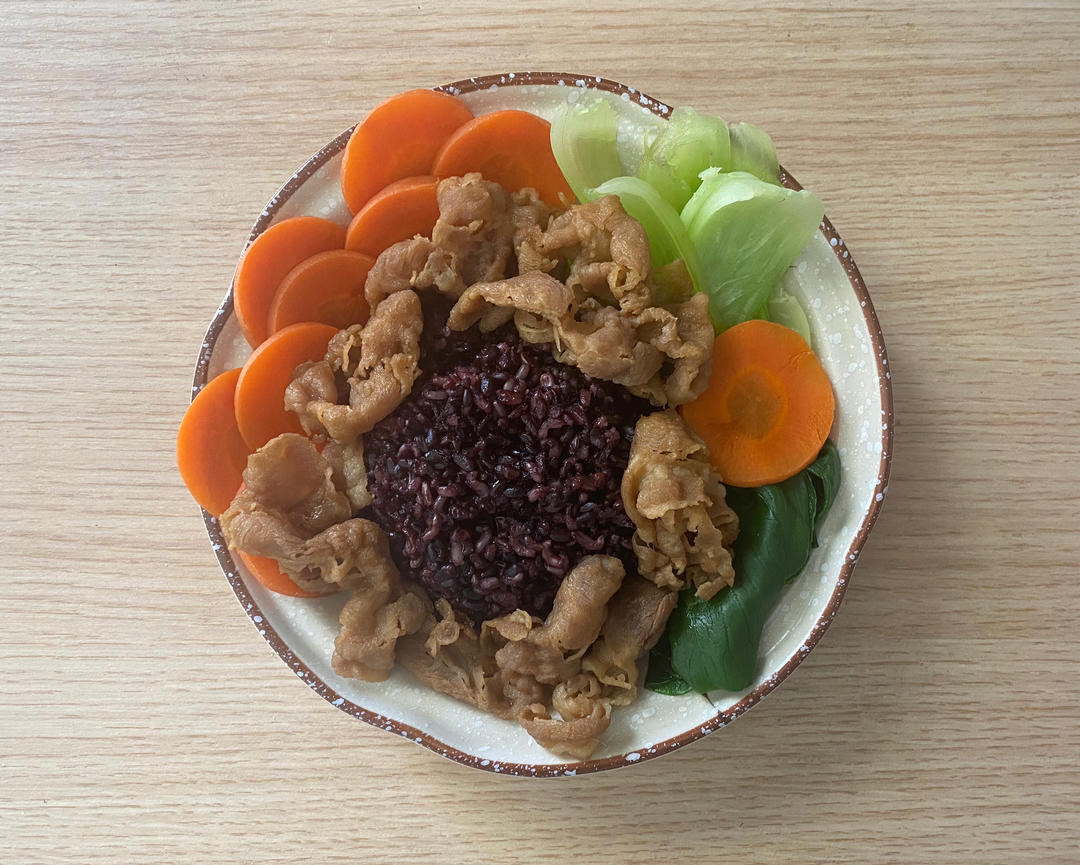 无油减脂的肥牛饭