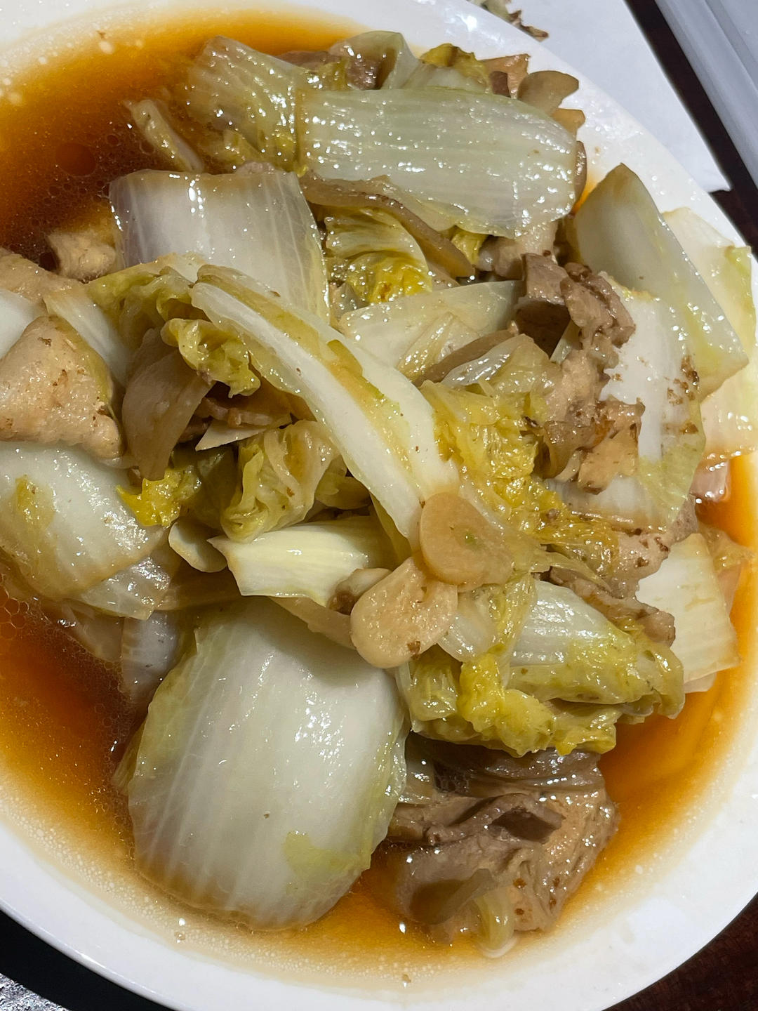 快手菜#五花肉炒娃娃菜的做法